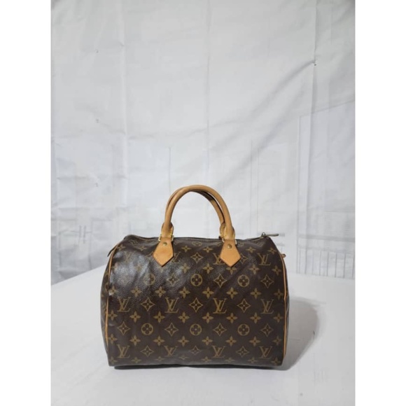 Authentic Louis Vuitton Monogram Canvas Speedy 30 Brown - Picture 1 of 13